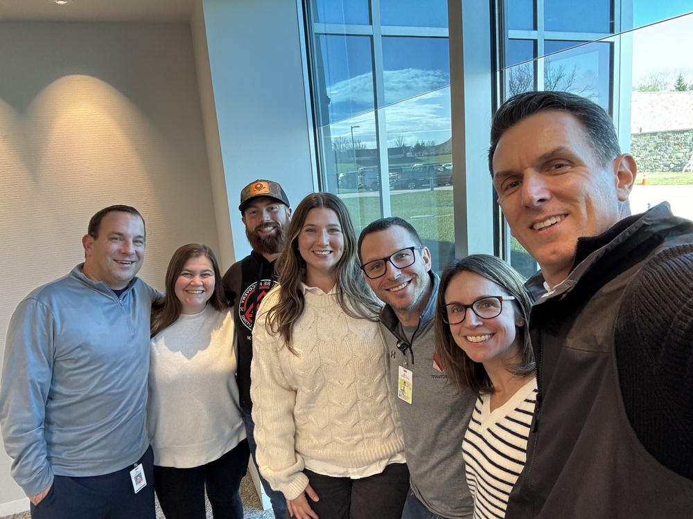 Selfie of the PMI and Certainteed teams