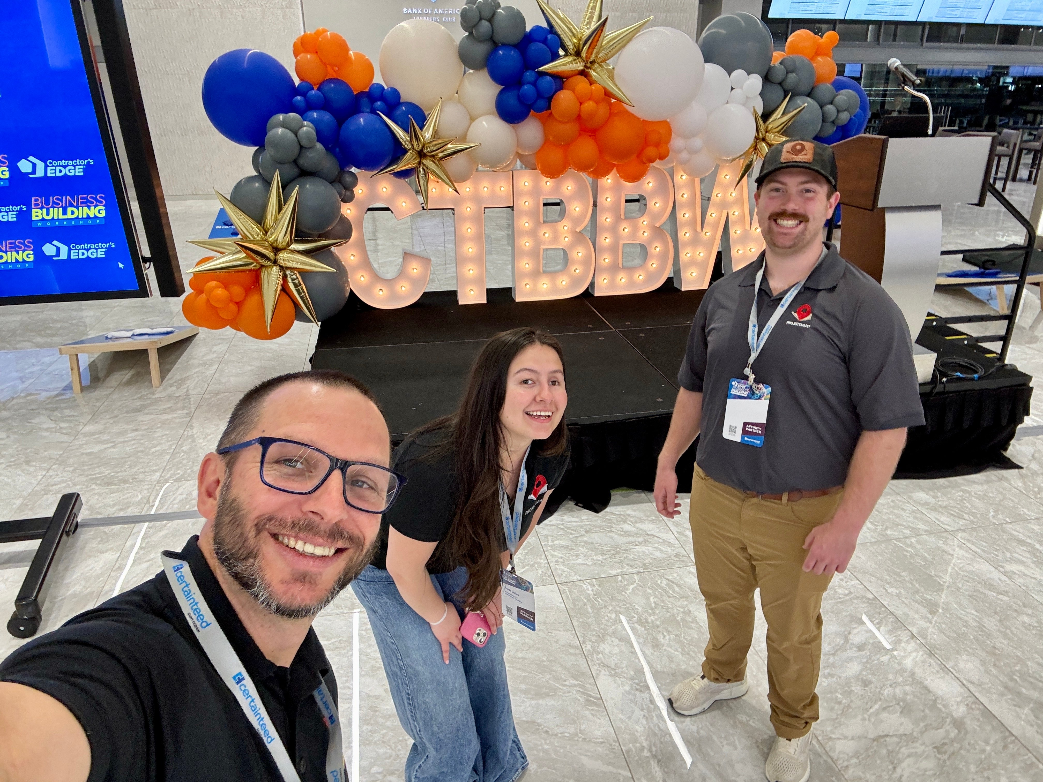 Project Map It team at the CertainTeed Business Building Workshop